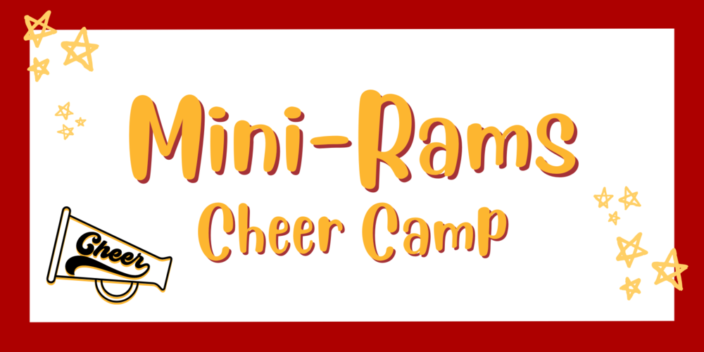 Mini Rams Cheer Camp