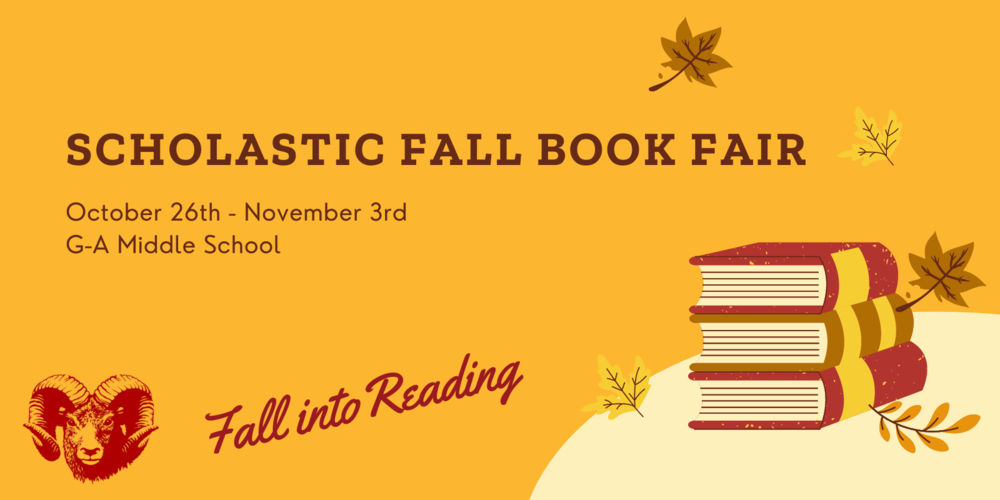 Scholastic Fall Book Fair Fall into Reading