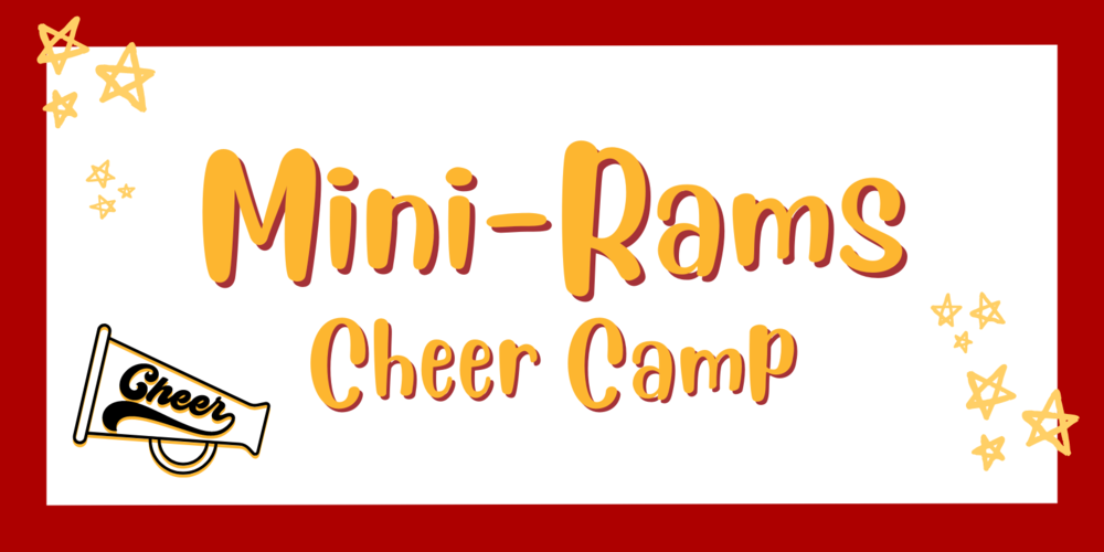 Mini-Rams Cheer Camp