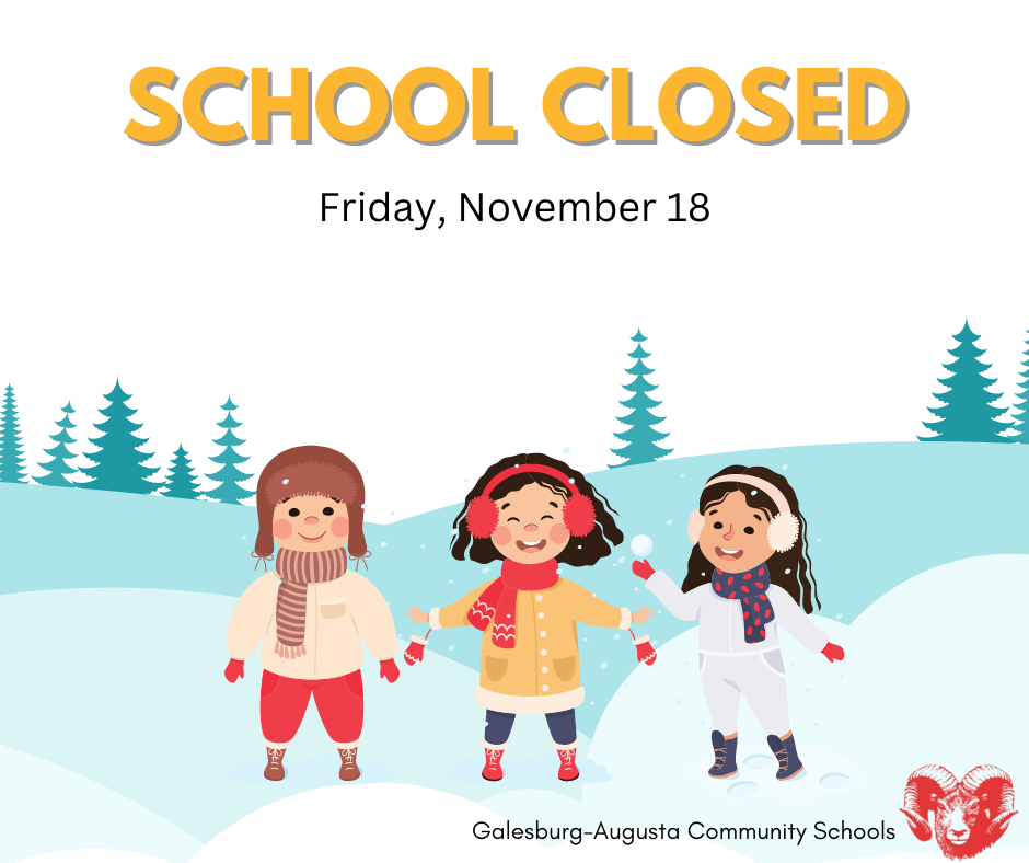 School Closed Friday November 18