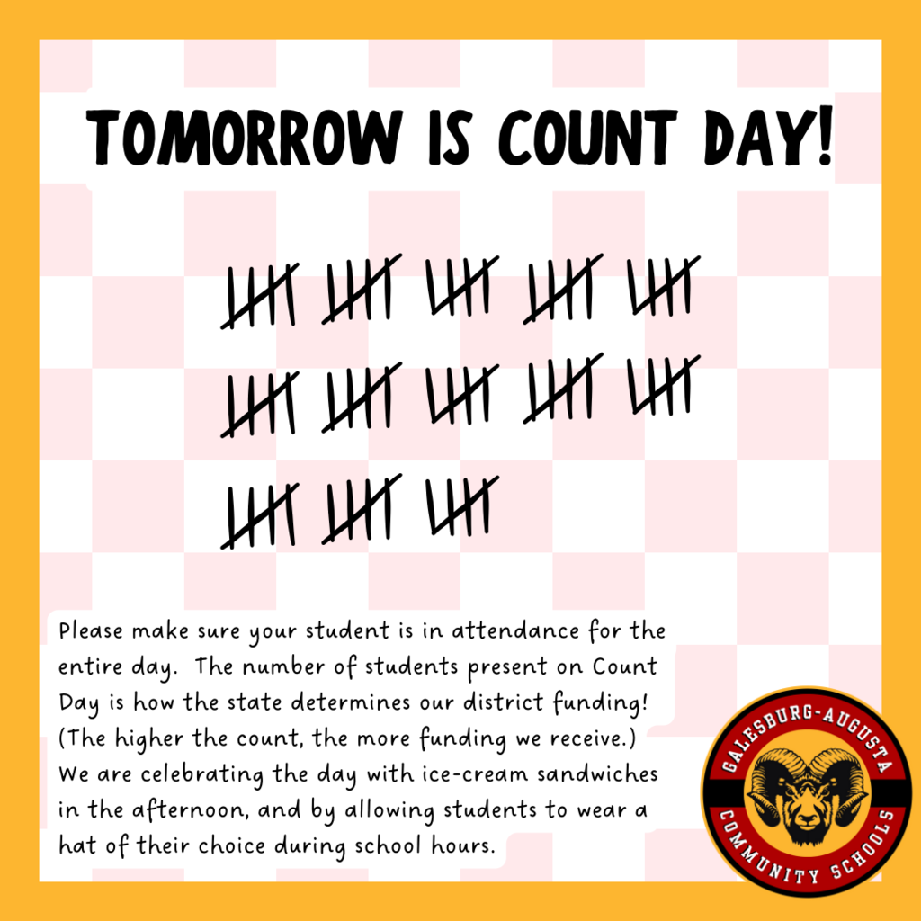 tomorrow is count day